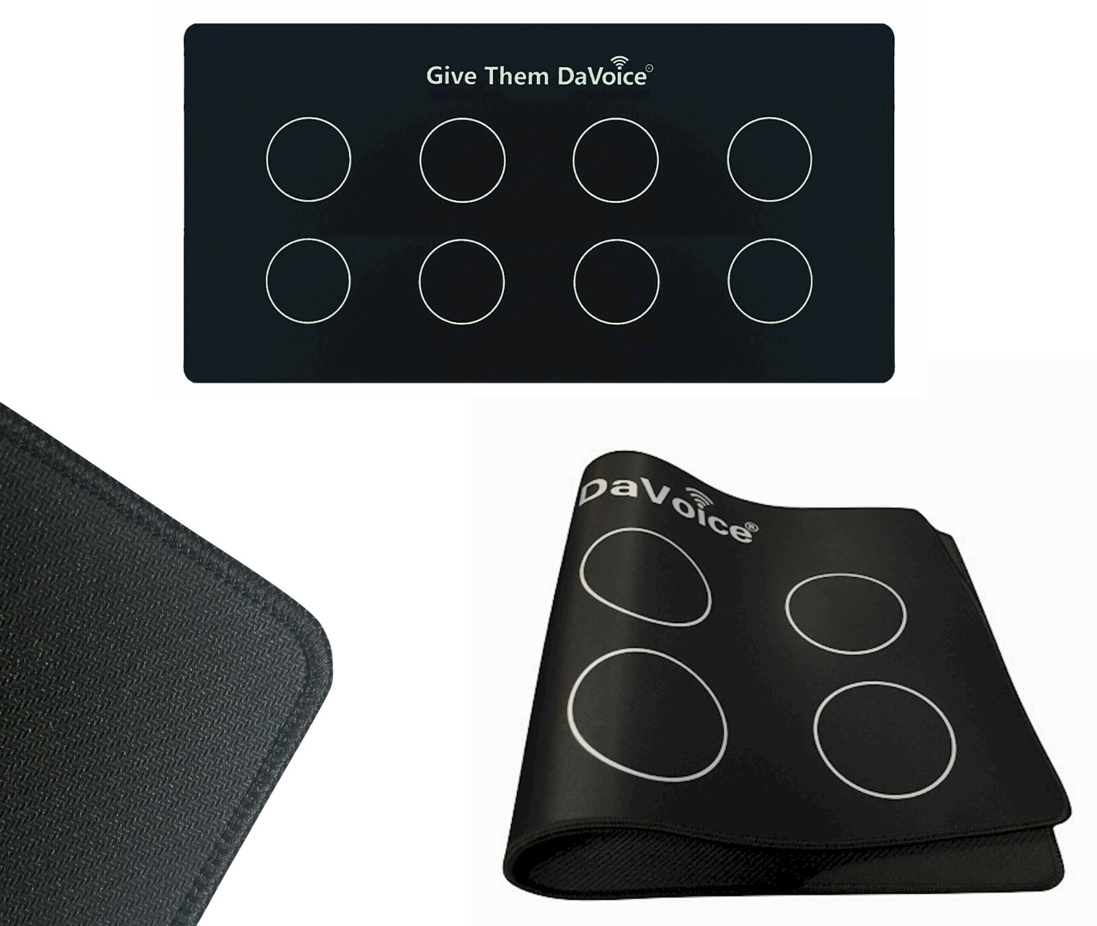Dog Button Mat Only (Holds 8) Dog Buttons for Communication Board, Sound Buttons