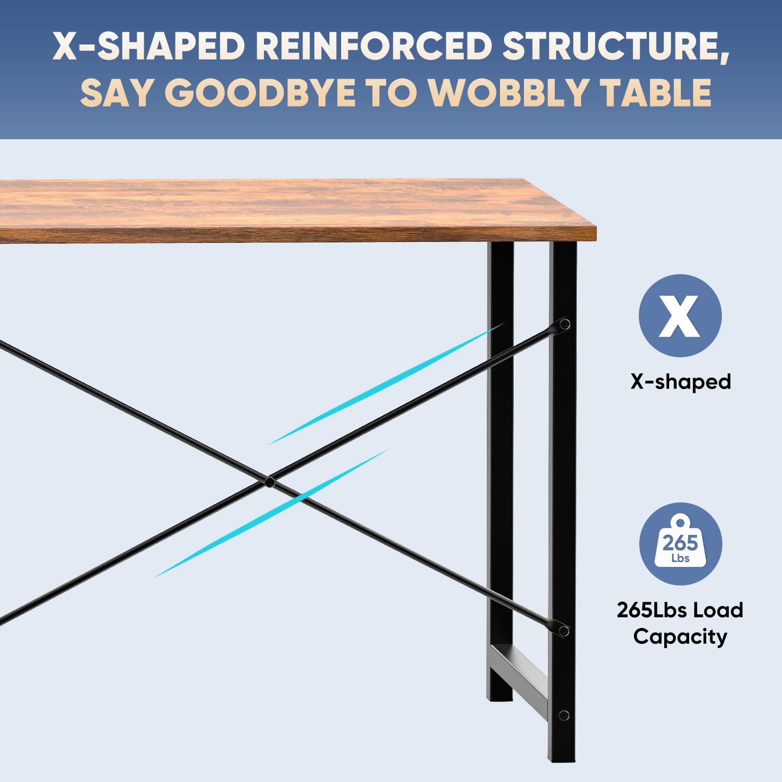31 Inch Small Computer Desk for Home Office, Modern Study Writing Gaming Work...