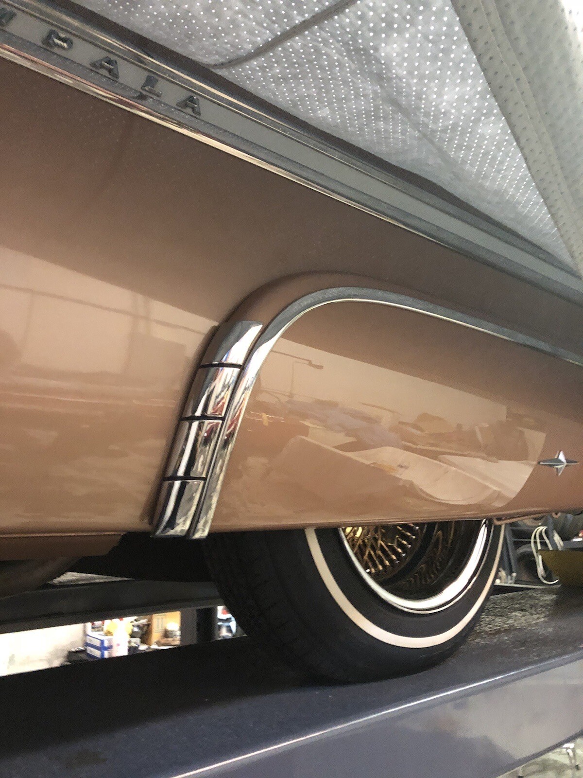 CLIPS for Turnpike Cruiser Skirt Scuff Pads Hardware Install 1959 Impala 1960