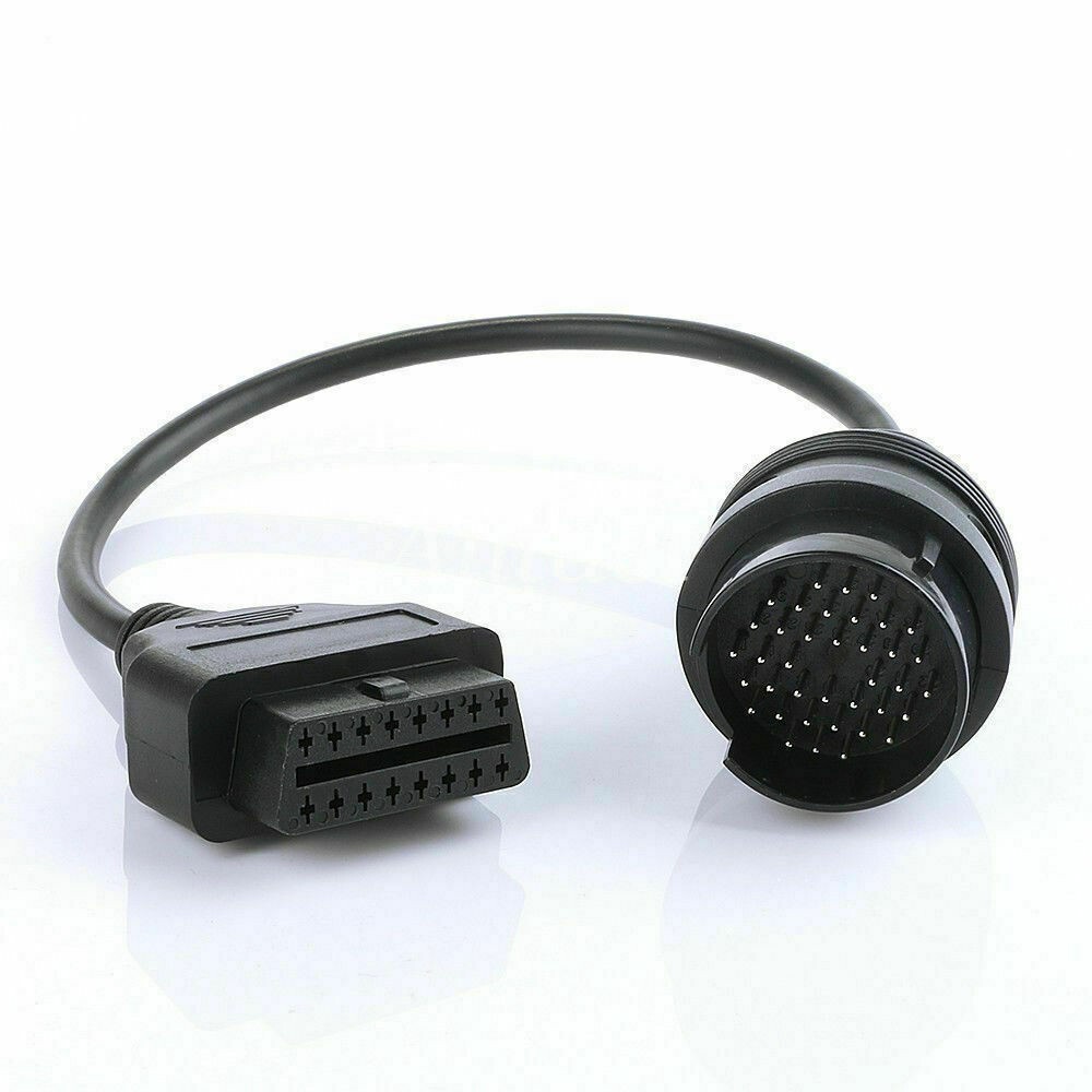 38Pin OBD1 16Pin OBD2 Diagnose Adapter Stecker Mercedes W124 W140 W202 W210 0B10