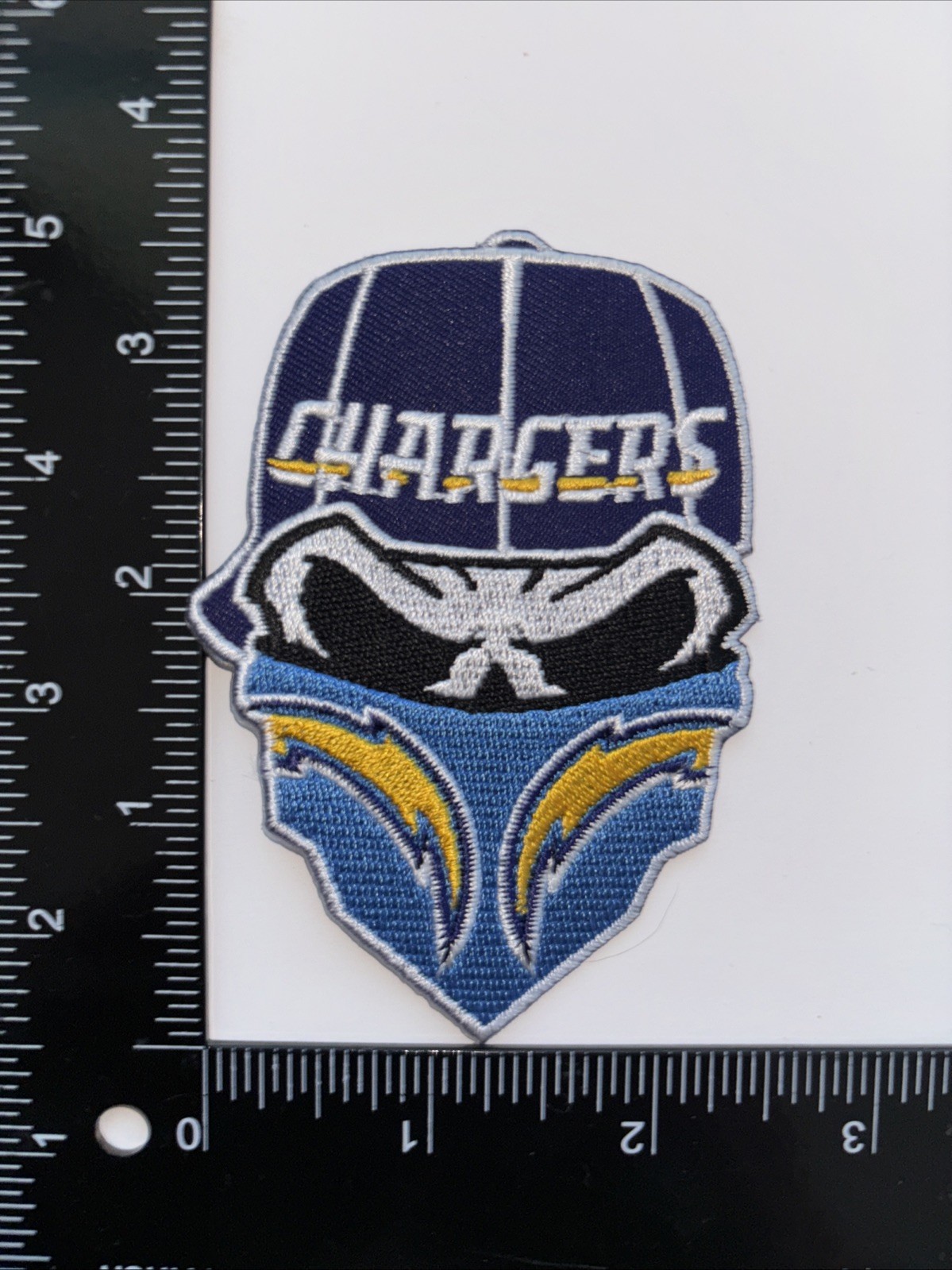 Los Angeles Chargers iron patch