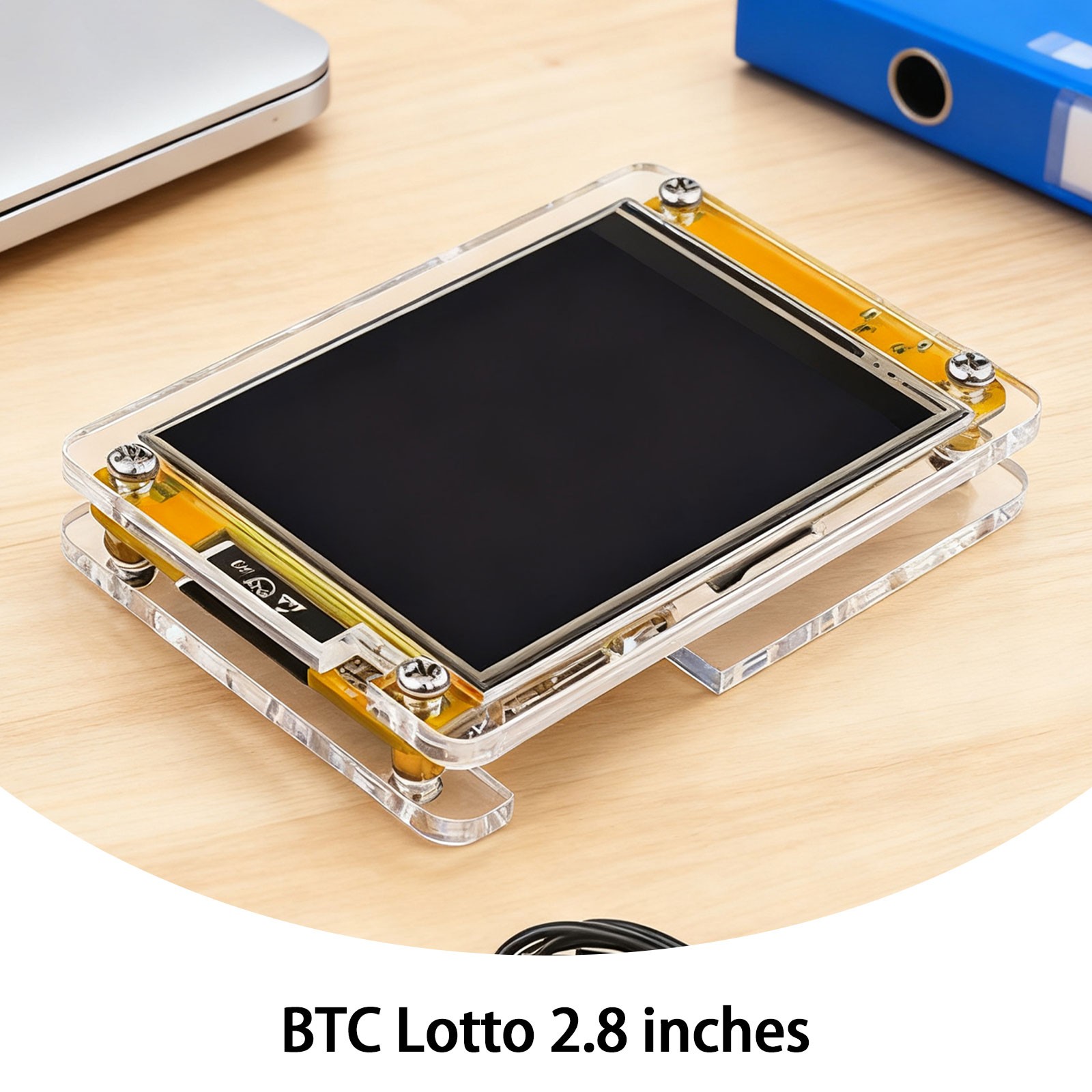 NMMiner 2.8 inch 1000K Hashrate BTC Solo LotteryCrypto Bitcoin Miner Solo Mini