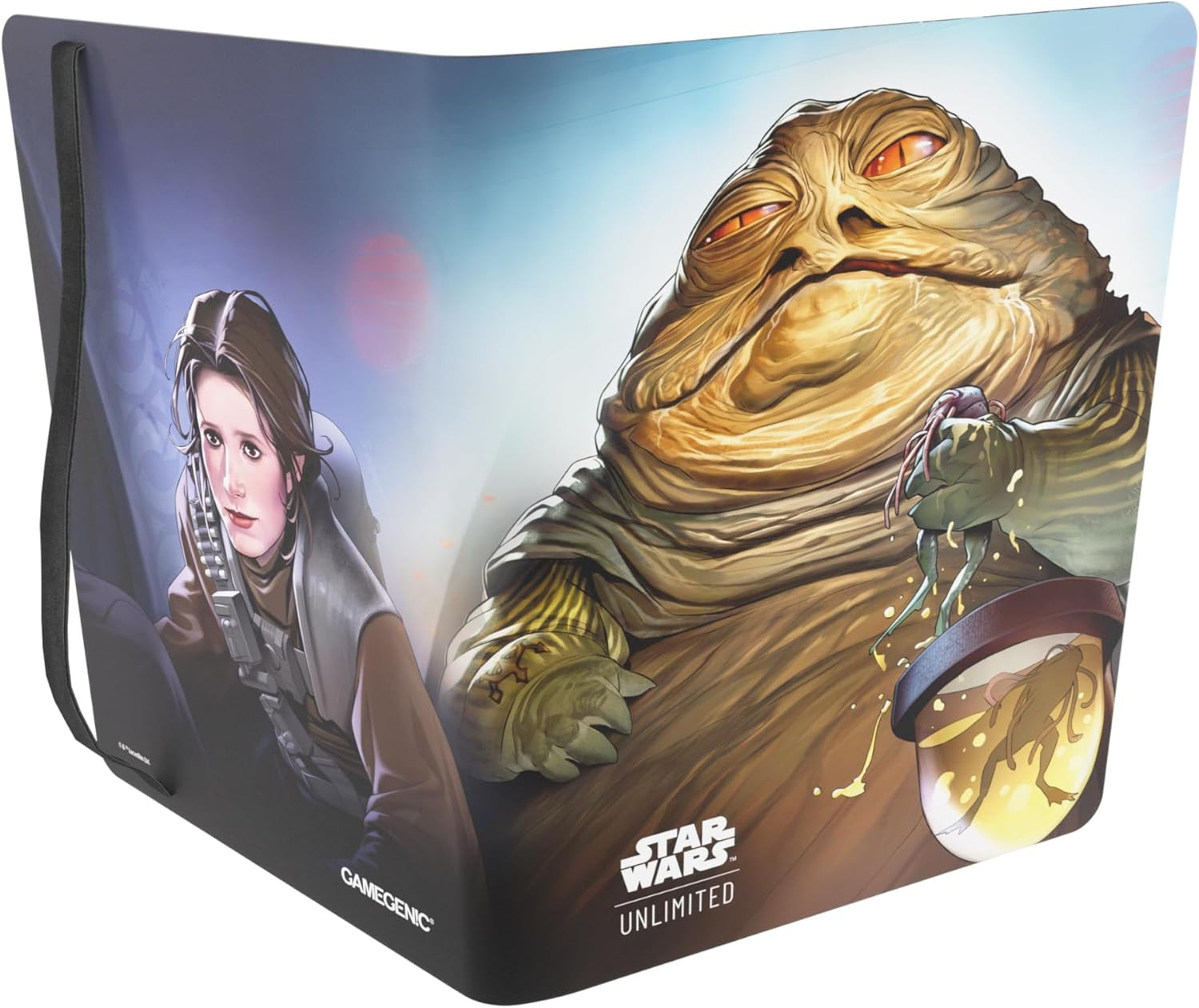 Star Wars Unlimited: 18-Pocket Album: Leia Organa/Jabba the Hutt