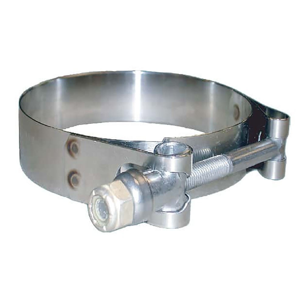 Trident Marine 316 SS T-Bolt Clamp - 3/4" Band - 8.30"-8.87" Range 720-8000 U...