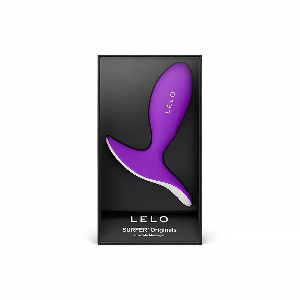LELO SURFER Originals Prostate Massager Designed for Men, Purple