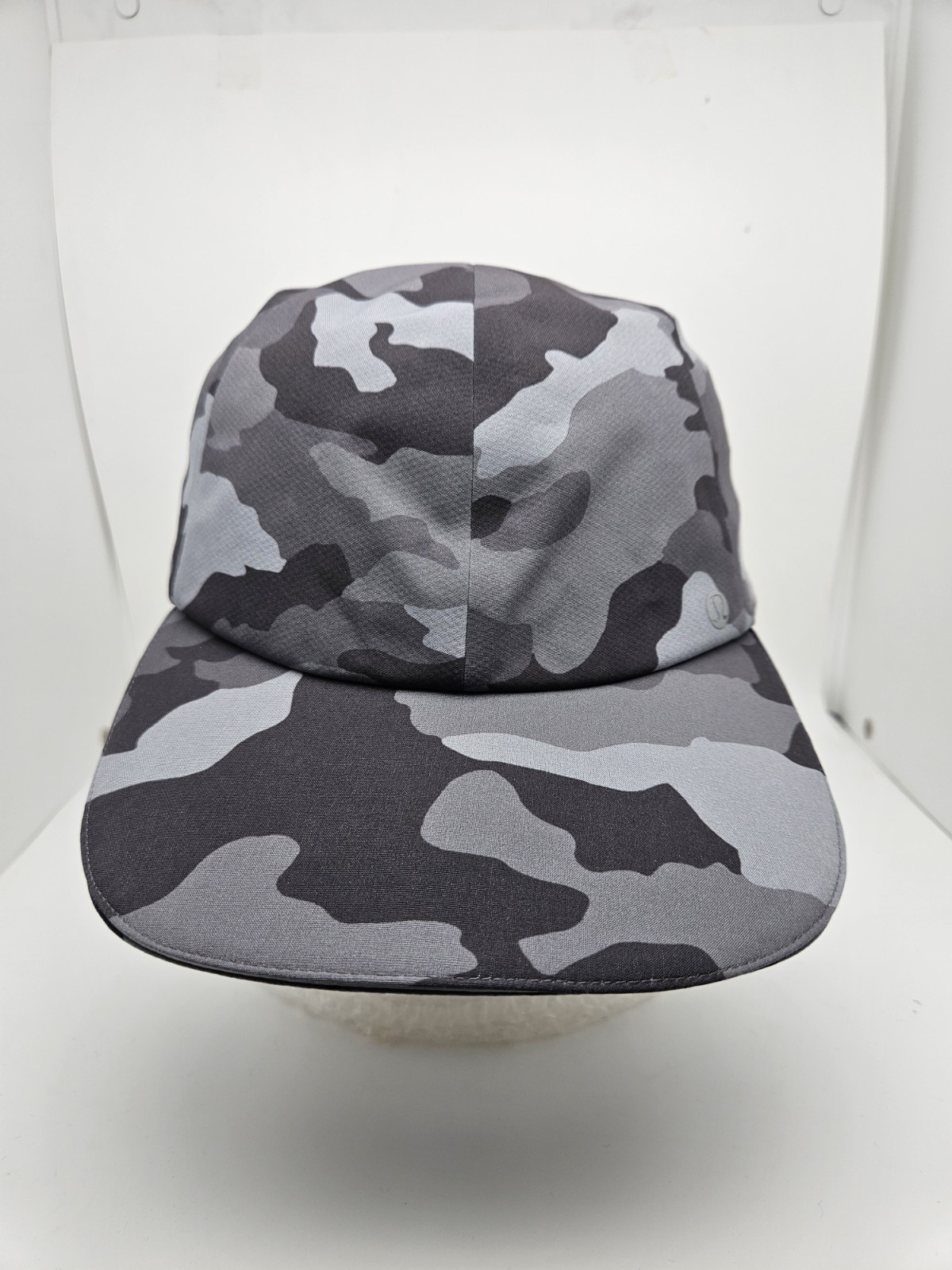 Lululemon Fast and Free Run Hat Cap Camo Rhino Grey Heritage 365