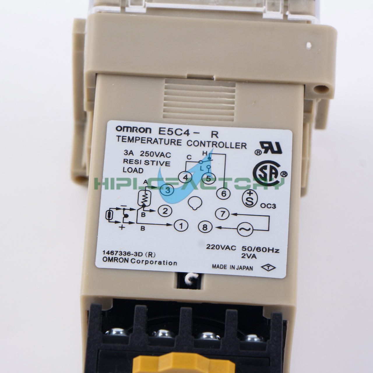 ONE E5C4-R20K 220VAC Temperature Controller 0-399°C NEW