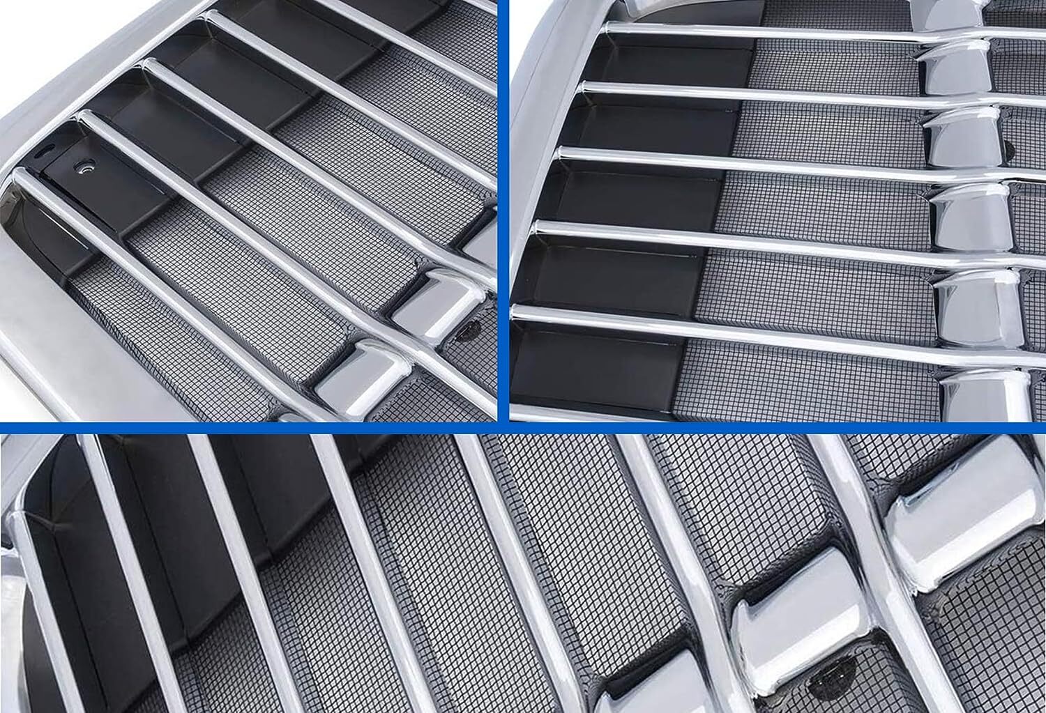 Chrome Front Hood Radiator Grille With Bug Screen Freightliner Cascadia 2008-16