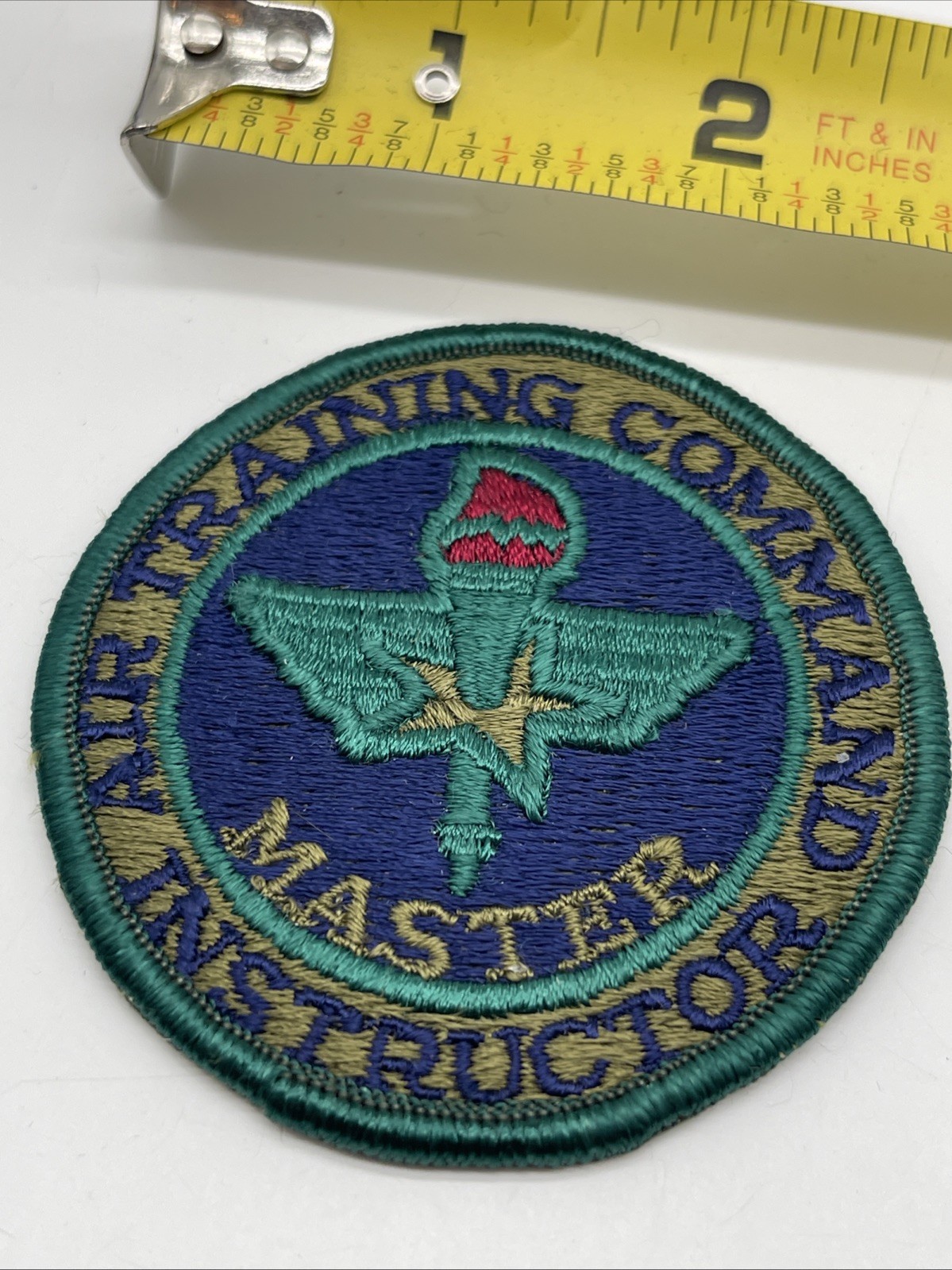 U.S. Military USAF Air Training Command Instructor MASTER Patch Insignia Subdued