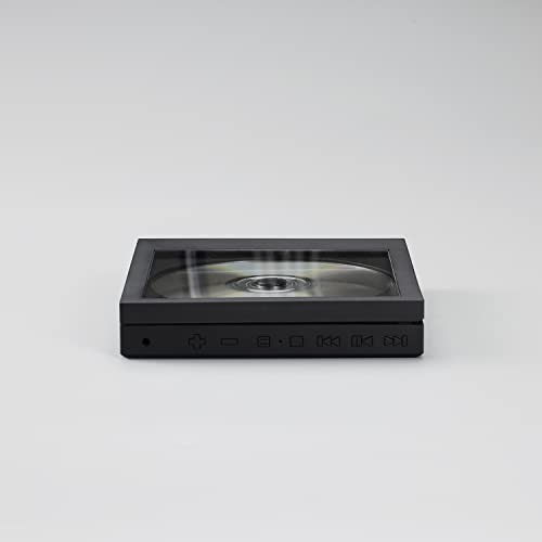 KM5 CP1 Bluetooth Wall-Mounted CD Player Slim Portable Design Black