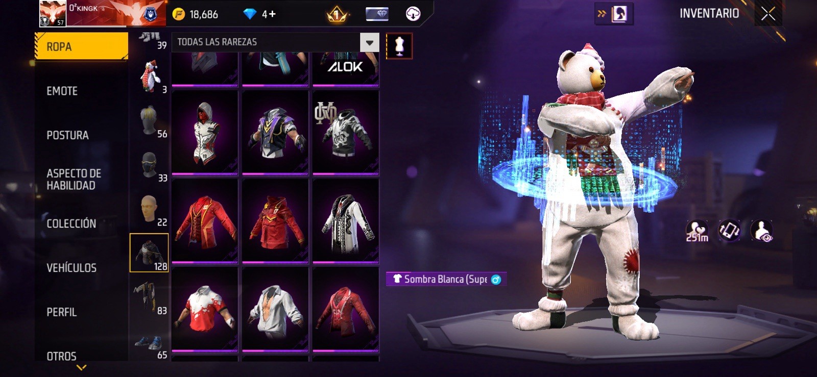 Cuenta de freefire chetada