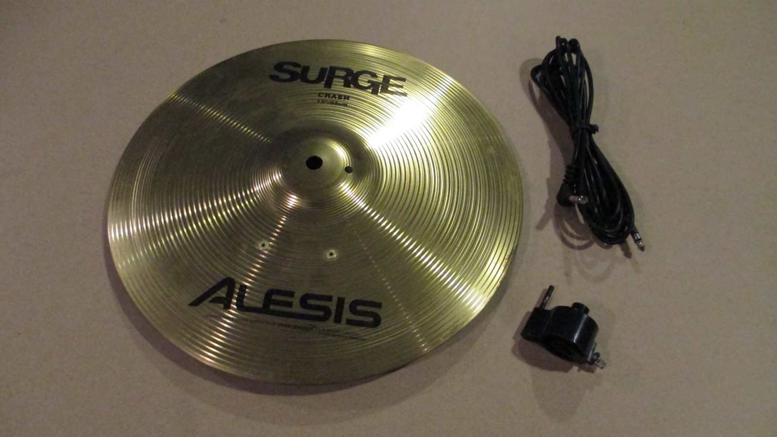 Alesis 13" Metal Electronic Crash Cymbal #1 with Cable & Rotation Stopper