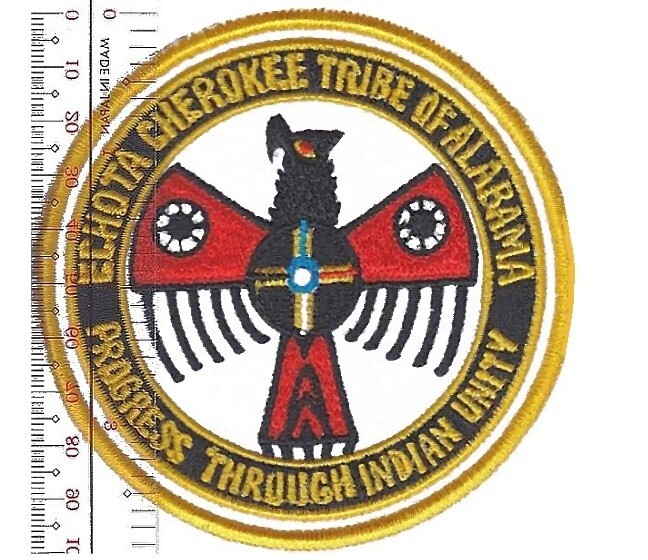 American Indian Echota Cherokee Tribe of Alabama Tribal Seal No Tariff