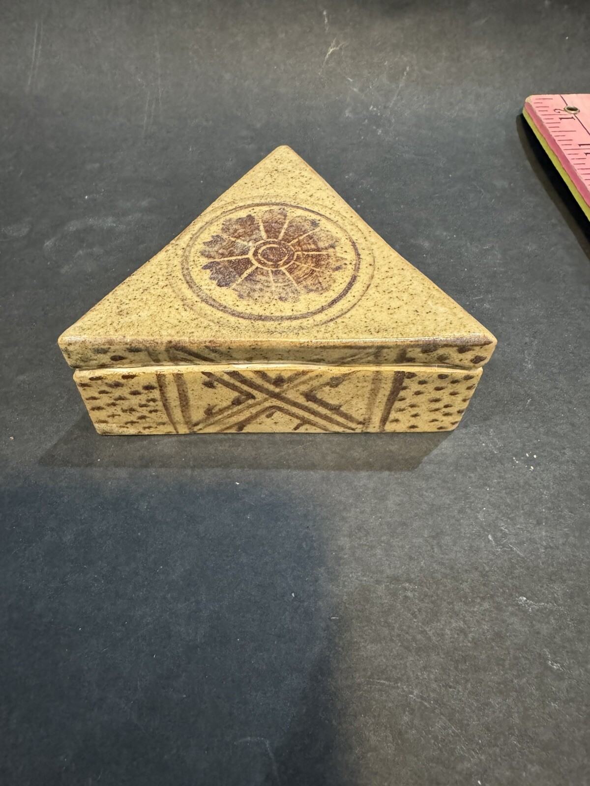 Triangle Studio Pottery Trinket Box