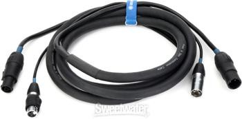 Blizzard Lighting Cool Cable IP65 DMX PCT Combo Cable - 3-pin, 10 feet