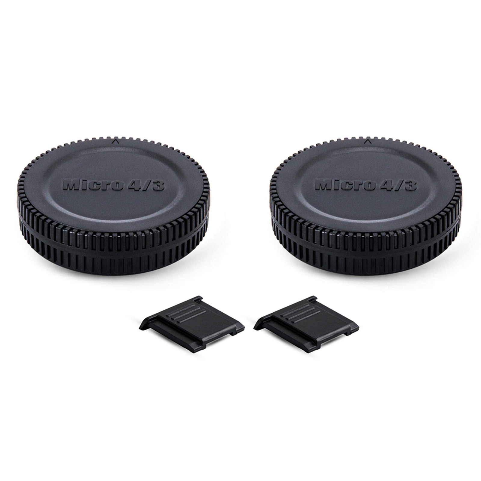 2 Pack Micro 4/3 Mount Body Cap & Rear Lens Cover for For