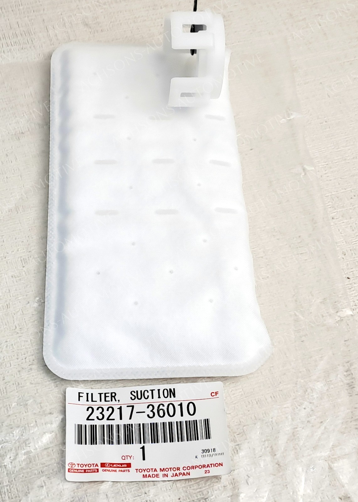 23217-36010 Lexus NX200t NX300 NX300h Genuine Fuel Pump Filter NEW OEM
