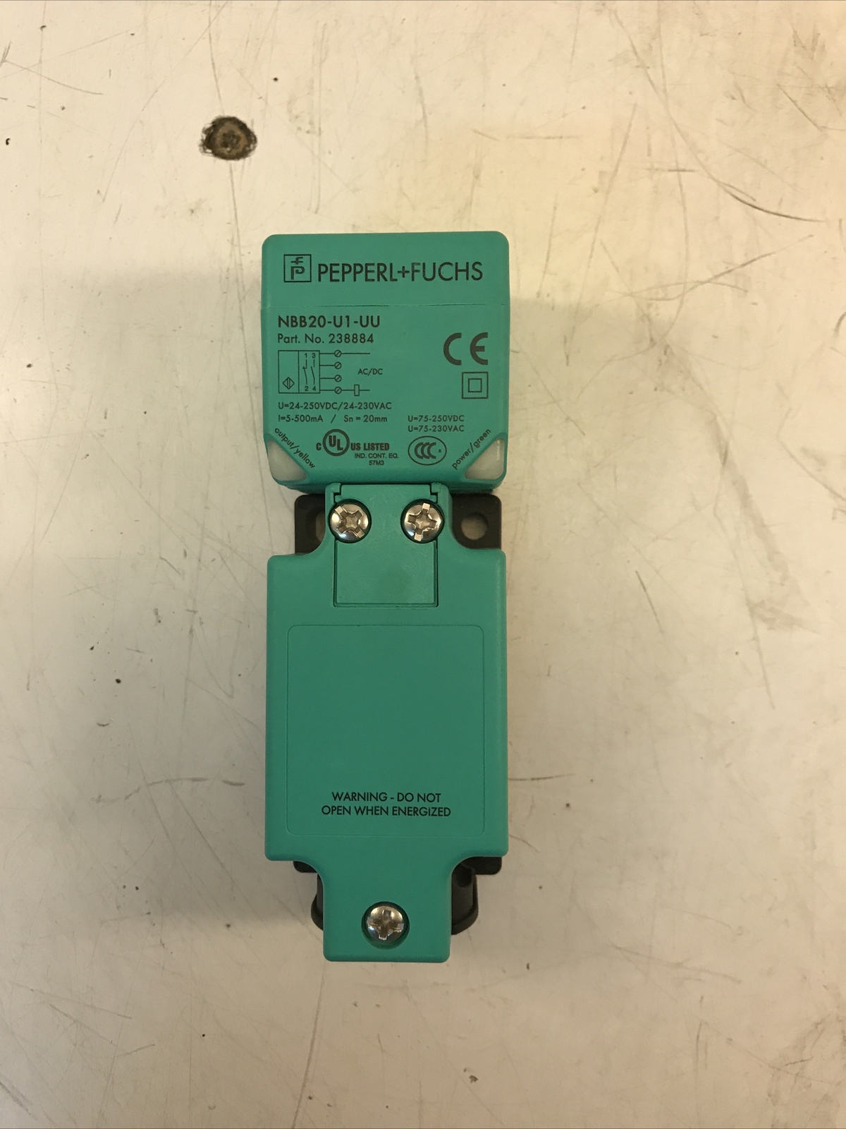 Pepperl+Fuchs NBB20-U1-UU Proximity Switch Sensor
