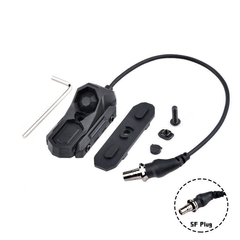 WADSN Tactical Dual Function Pressure Remote Switch LED Laser Flashlight Control