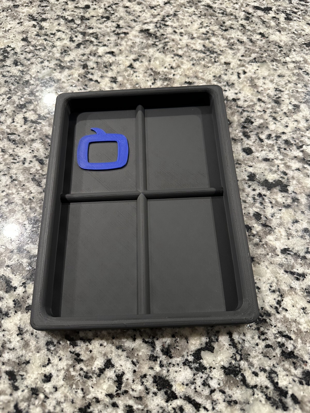 Live Q Or Die Medium Parts Tray / Dump Tray