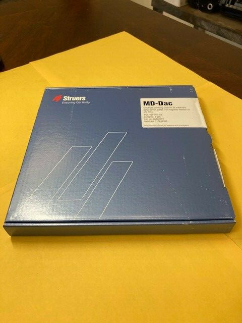 MD-Dac Cat 40500071 BATCH 7108-6393 200mm UNIVERSAL POLISHING CLOTH 5PCS NIB(CT)