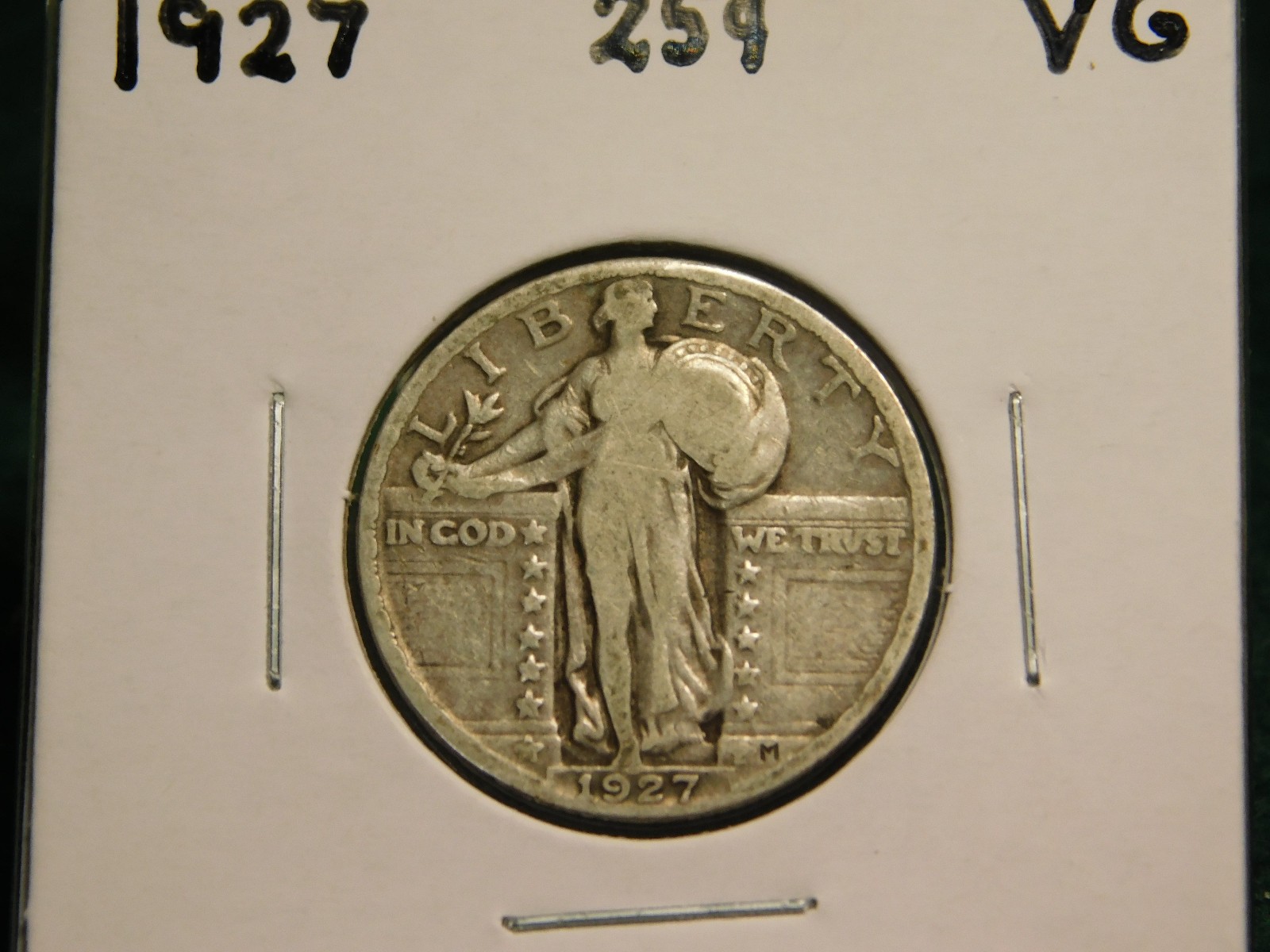 1927     Standing Liberty Quarter   Item # 12726