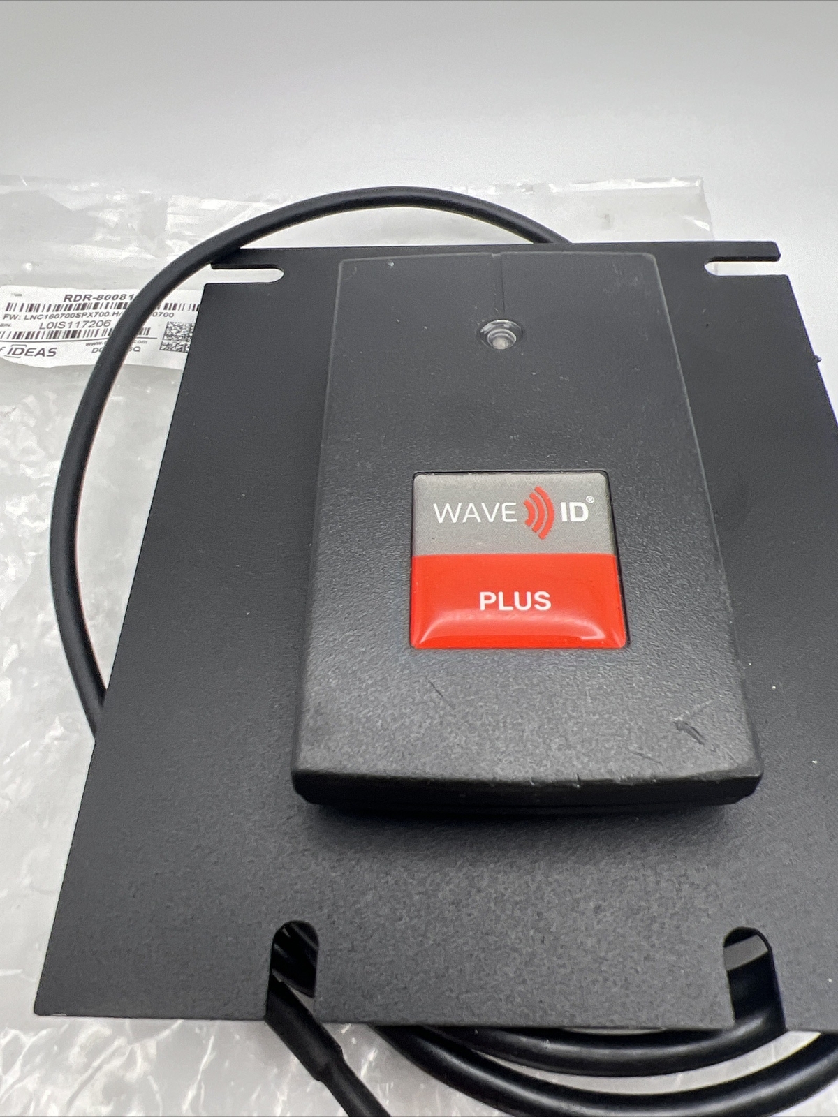 RDR-80081AK5 WAVE ID Plus V2 Keystroke w/ iCLASS ID Black 5v Pin9 Reader READ!!!