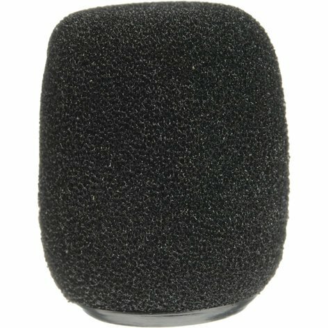 Shure RK183WS Snap-Fit Foam Windscreens for Select Microphone 4 Pack, Black
