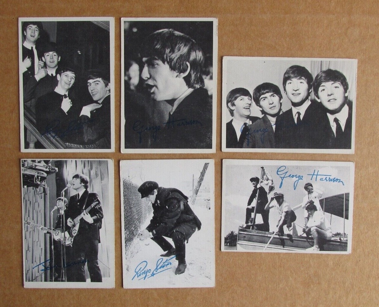 1964 TOPPS BEATLES B&W 1ST 2ND & 3RD SERIES CARD SINGLES U-PICK UPDATED 7/22