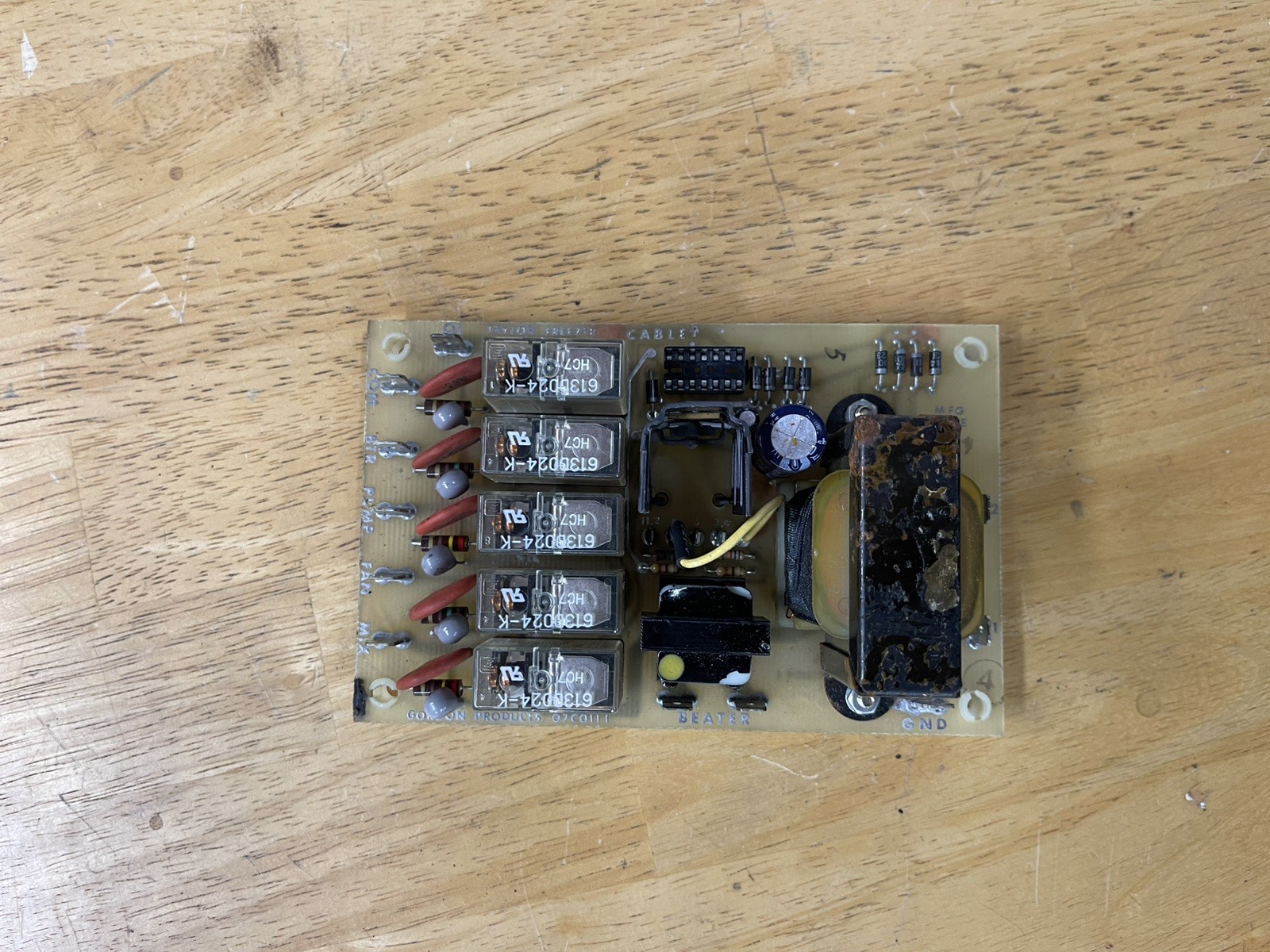 Taylor Ice Cream Machine 754-27 Power Board X32326 X69574