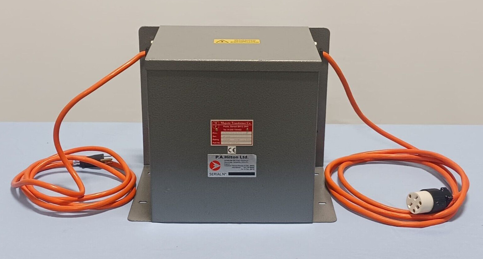 P.A. Hilton Majestic Transformer MT E4/9 270204 Custom Low Inrush Transformer PA