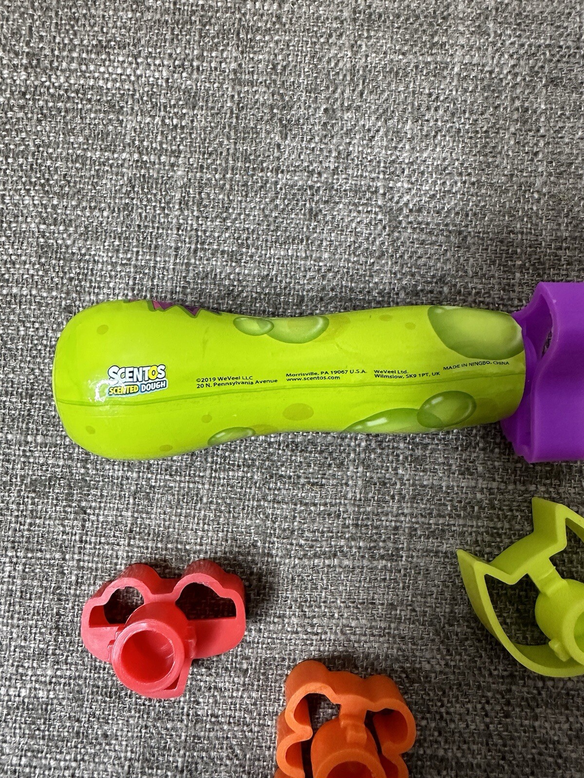 Scentos Scented Dough Play Tools Roller Hammer Cutter Wheel & Accessories