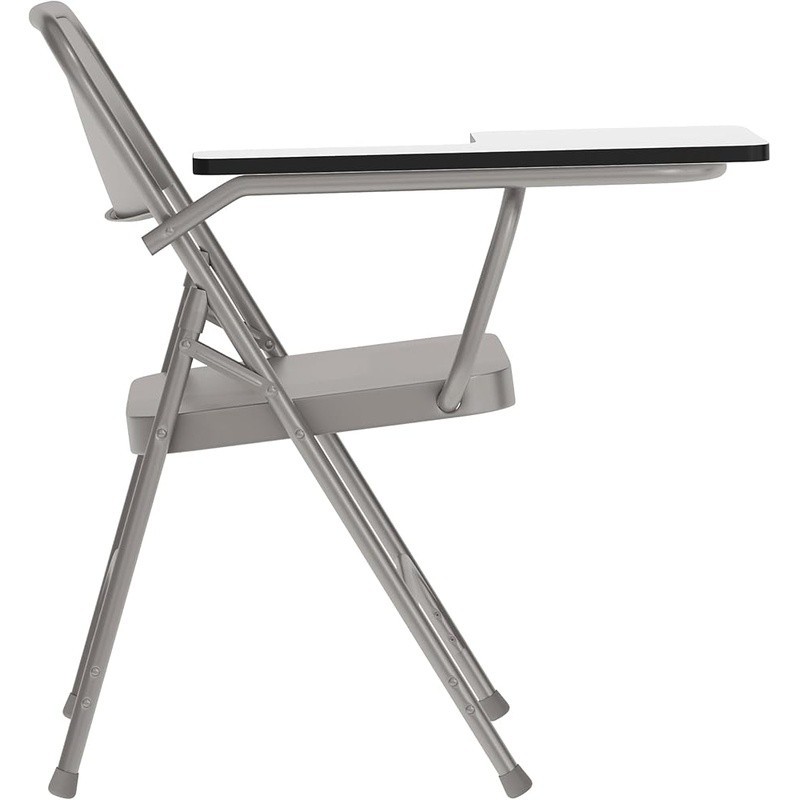 Steel Folding Chair W/ Tablet Arm Classroom Office Study Group Work Seating New