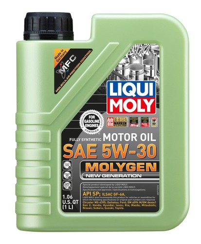 LiquiMoly 20226 Molygen New Generation 5W-30 Synthetic Motor Oil