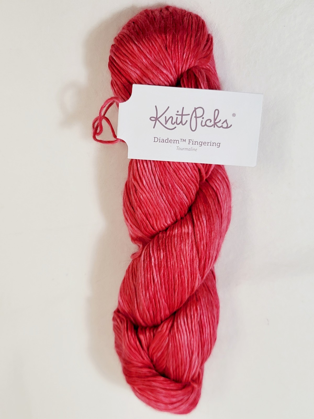 Knit Picks Diadem Fingering Yarn Skein 100Gr 329Yds Alpaca/Silk Tourmaline