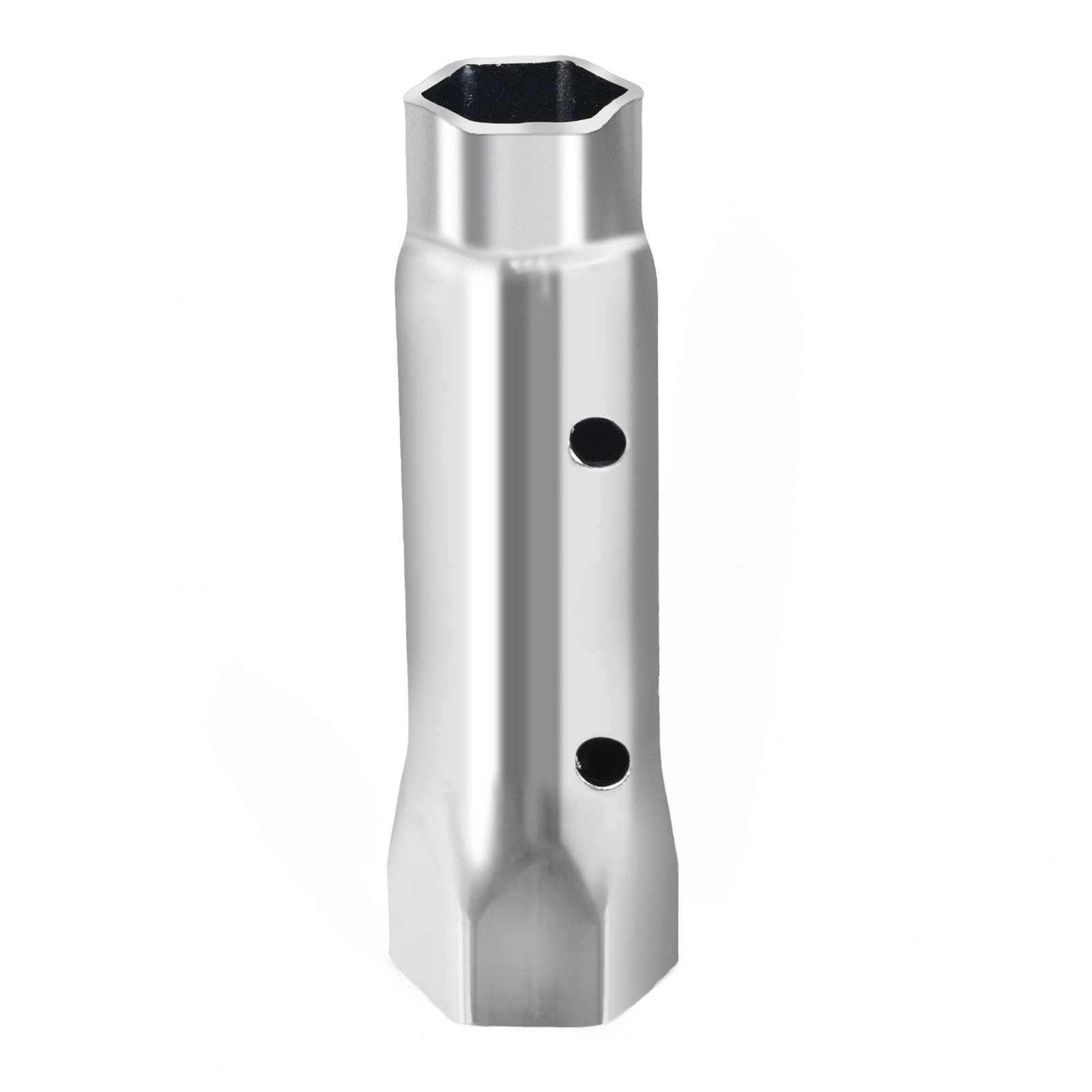 ZJZZJZ RV Water Heater Element Wrench Socket,Dual Hex Removal Silver