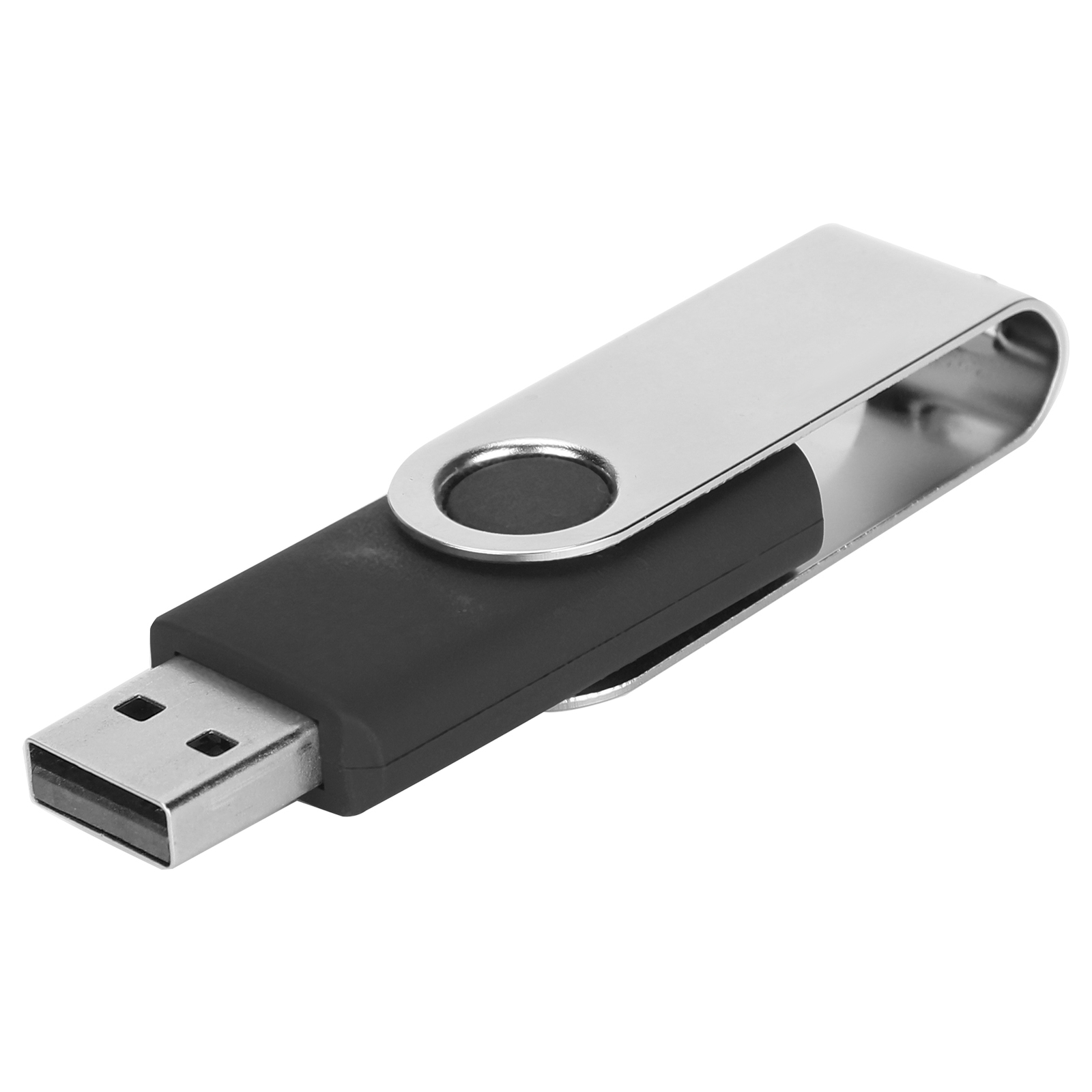 USB Flash Drive Candy Black Rotatable Portable Storage For PC T