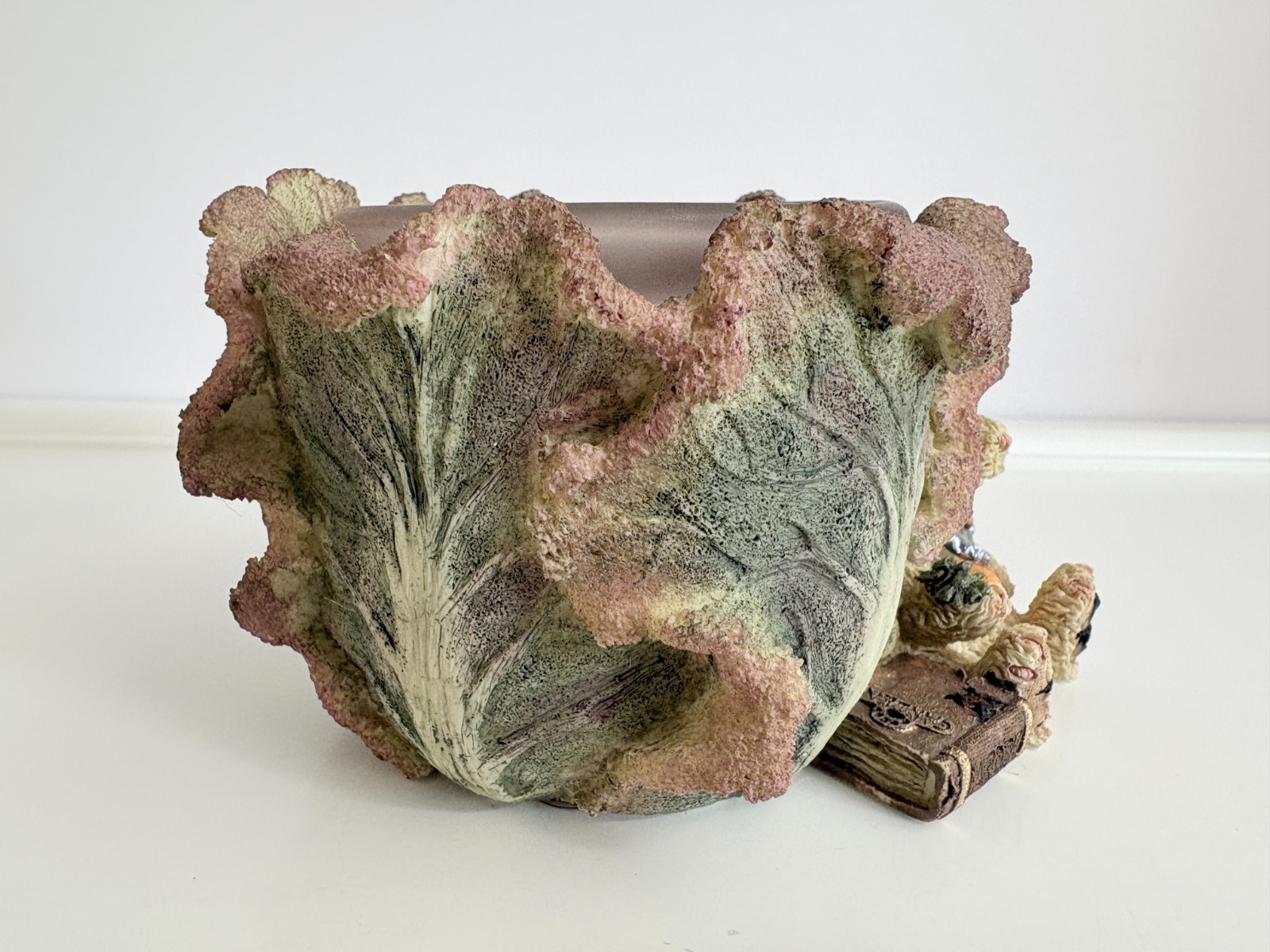 Boyds Bears & Friends #27750 Daphine...in the Cabbage Patch Votive Hldr -Retired