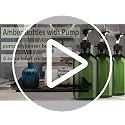6 Pack 500ml Amber Plastic Pump Bottles - Refillable for Sanitizer, Lotion