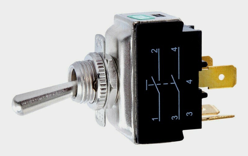 Jandorf Equipment Power Tool TOGGLE SWITCH 1 pk Double Pole 20 Amps 61131 NEW!!