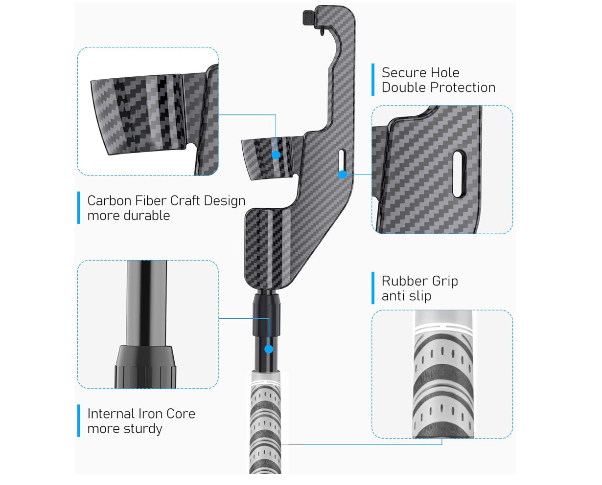 Random Color VR Golf Club Handle Accessories Compatible with Meta/Oculus Quest 2