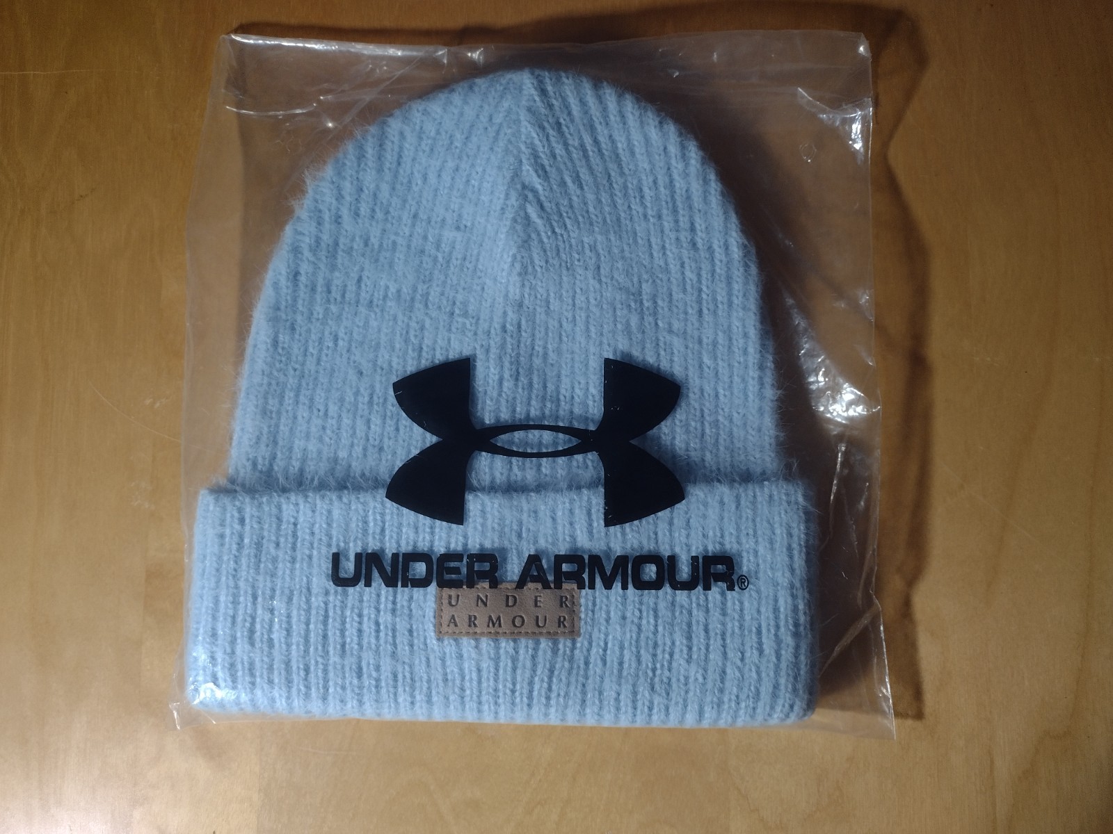 NWT Under Armour Unisex Halftime Cozy Cuff, Nimbus Blue Camel, One Size