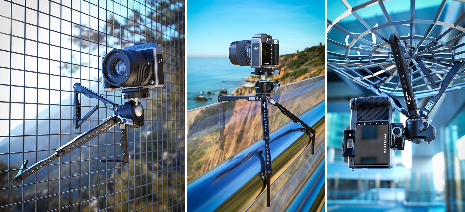 Leofoto MT-04 Upgraded Folding Aluminum Mini Tripod with Bag