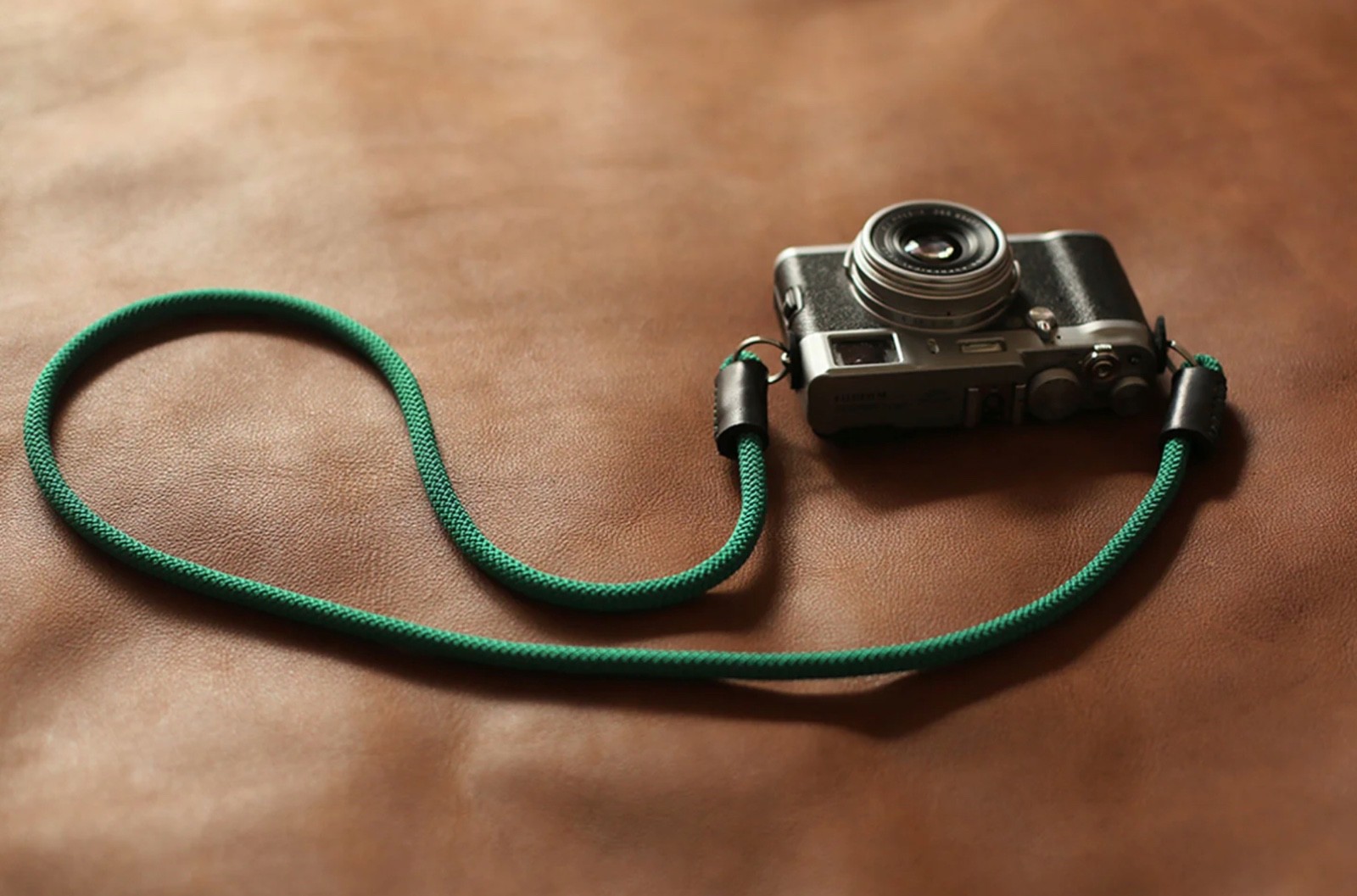 Windmup 8 mm Minimalist Green Climbing Rope Camera Strap