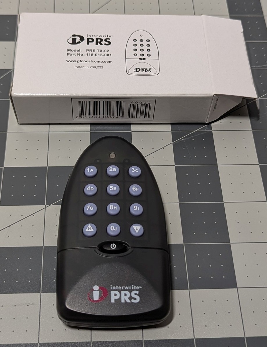 Box of 10 New InterWrite PRS TX-02 Transmitters