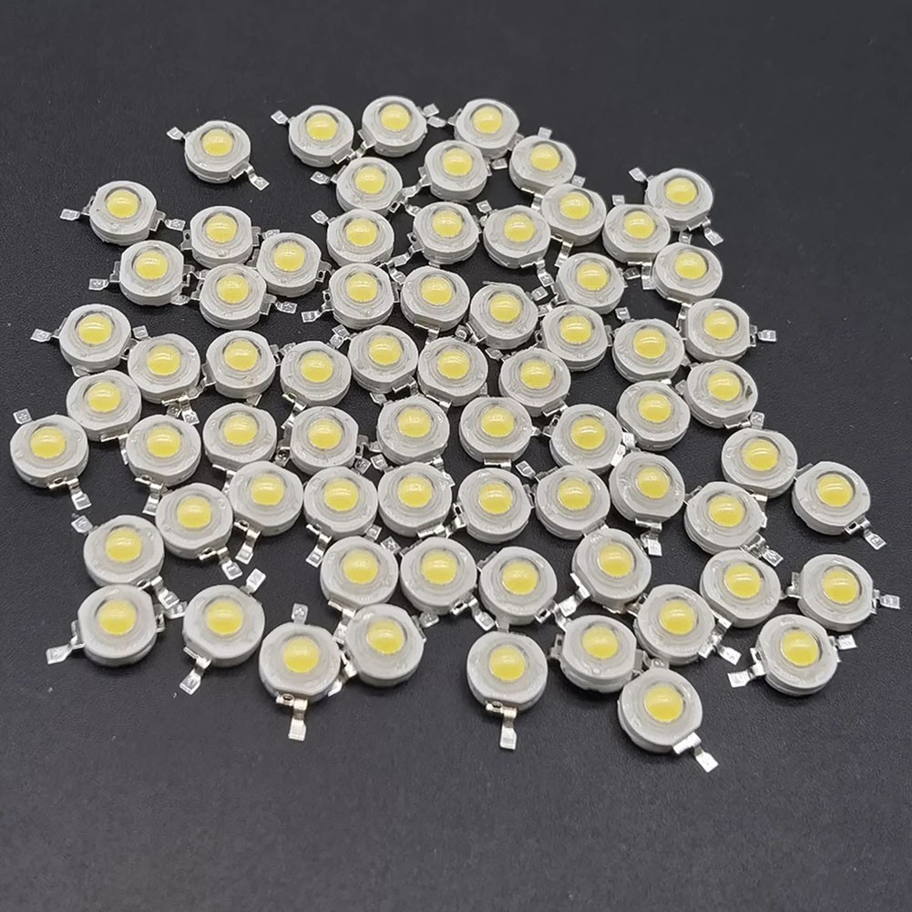 Led Lumen Lamp Beads Warm Light White Light 100pcs 10pcs 180 Degrees Beam Angle