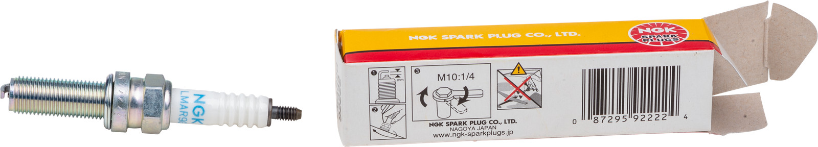 NGK SPARK PLUG 92222 fits 24-25 Kawaski Ridge LMAR9G qty 1