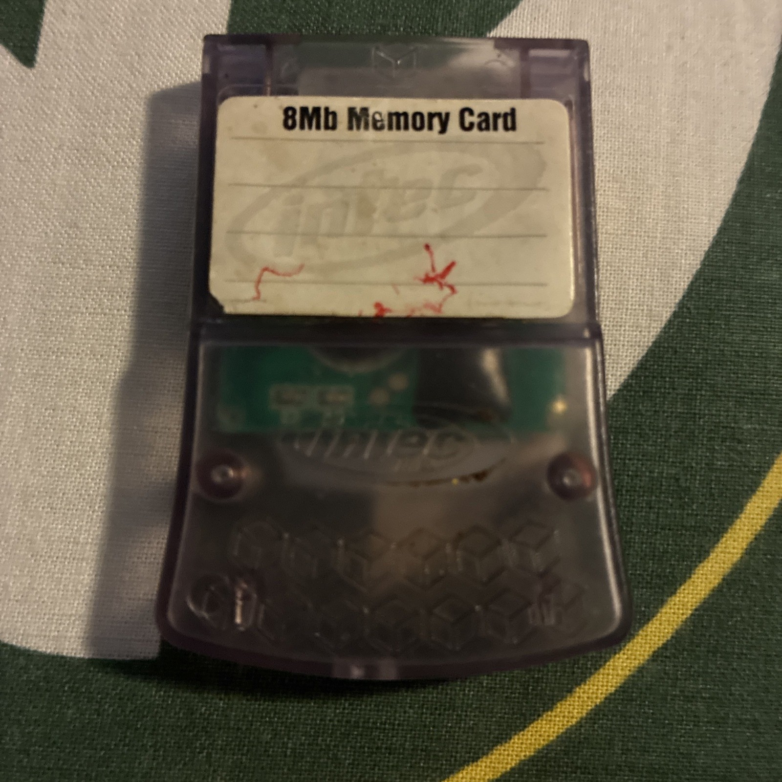 Interact Nintendo GameCube 8MB Memory Card Clear GC-5120-A