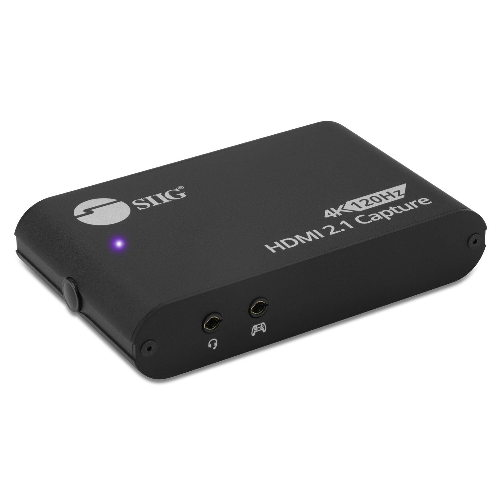 Siig CEH28311S1 4K120Hz HDMI 2.1 Capture Device USB-C Black