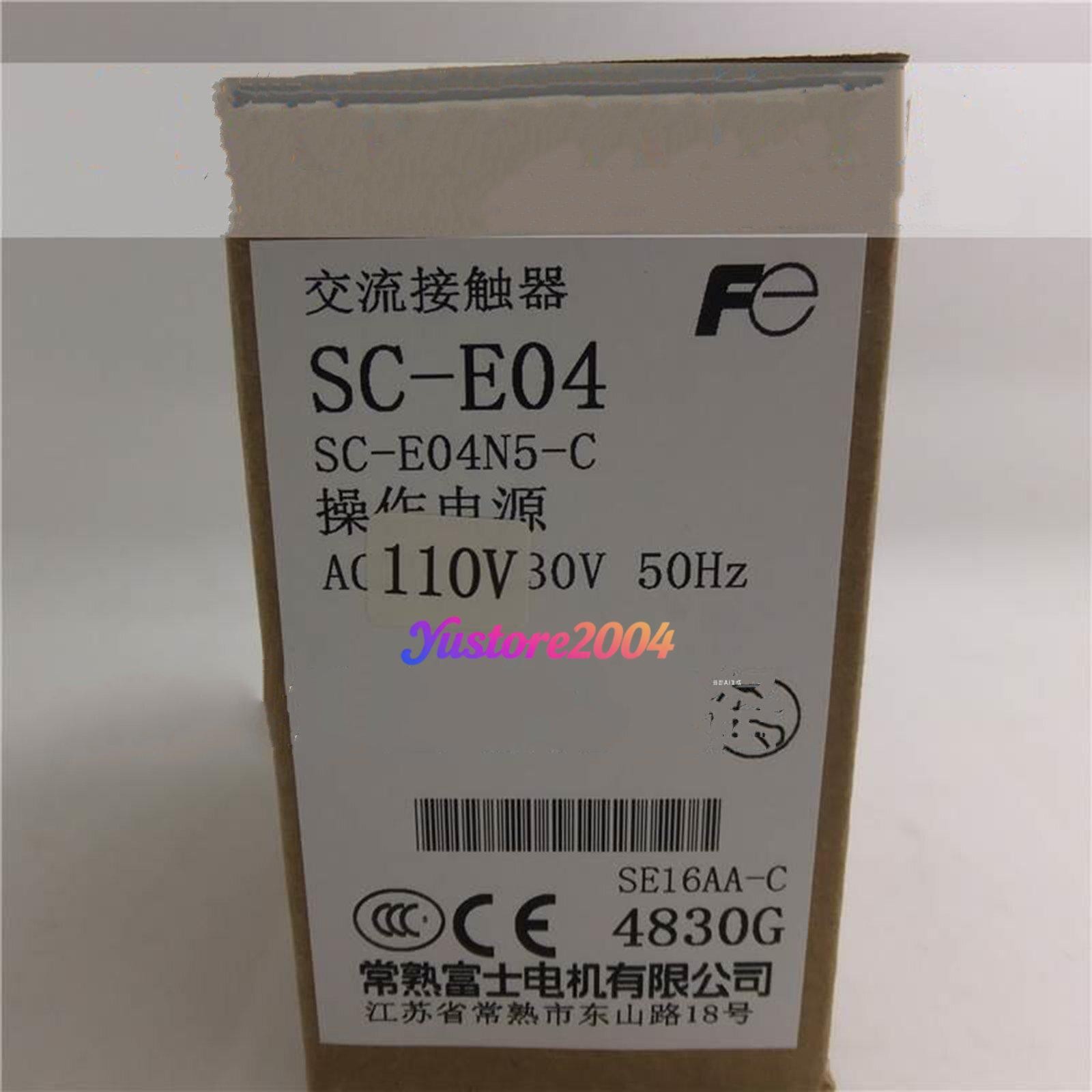 1 Pc. New SC-E04 Contactor AC110V